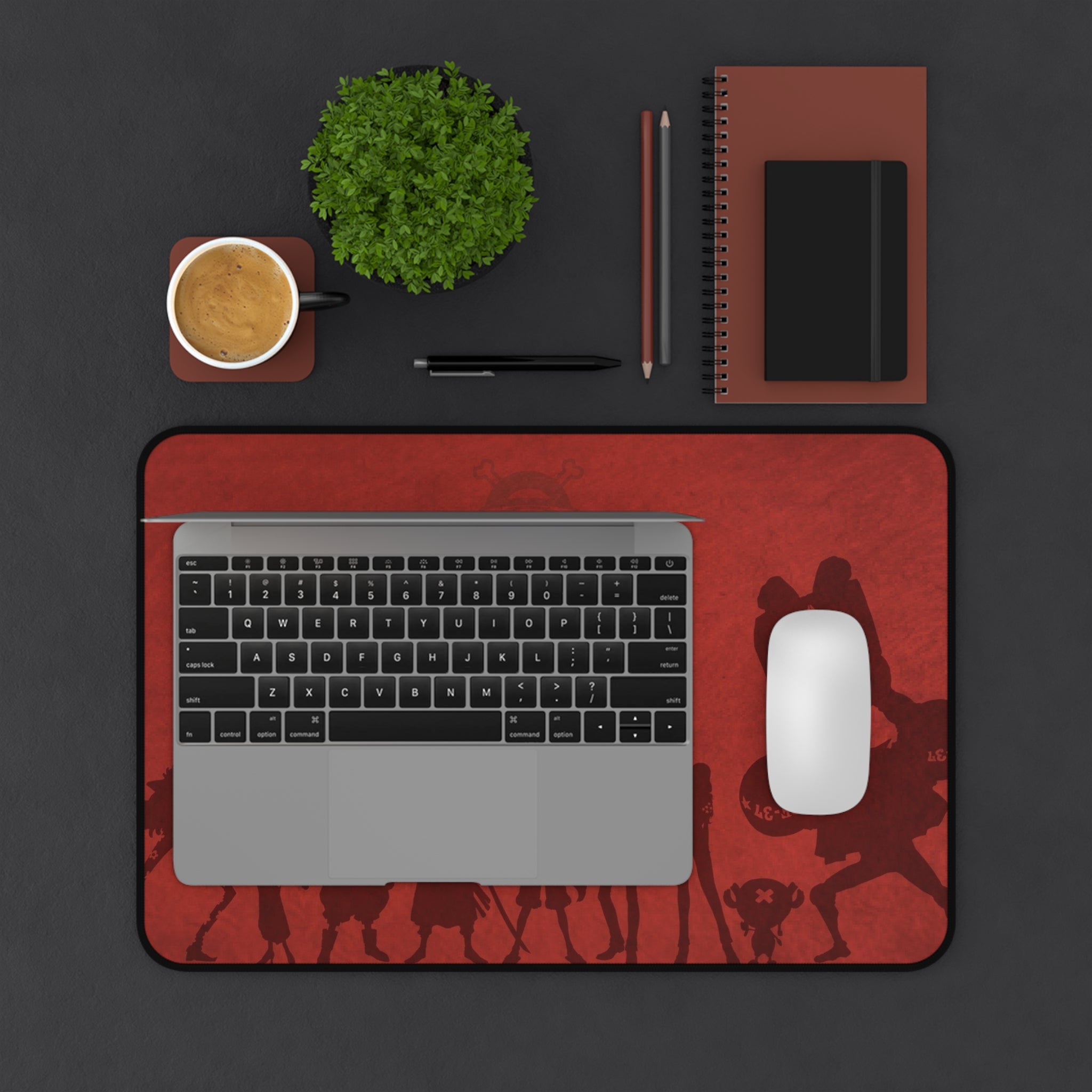 Desk Mat - Stylish Luffy's Crew Design