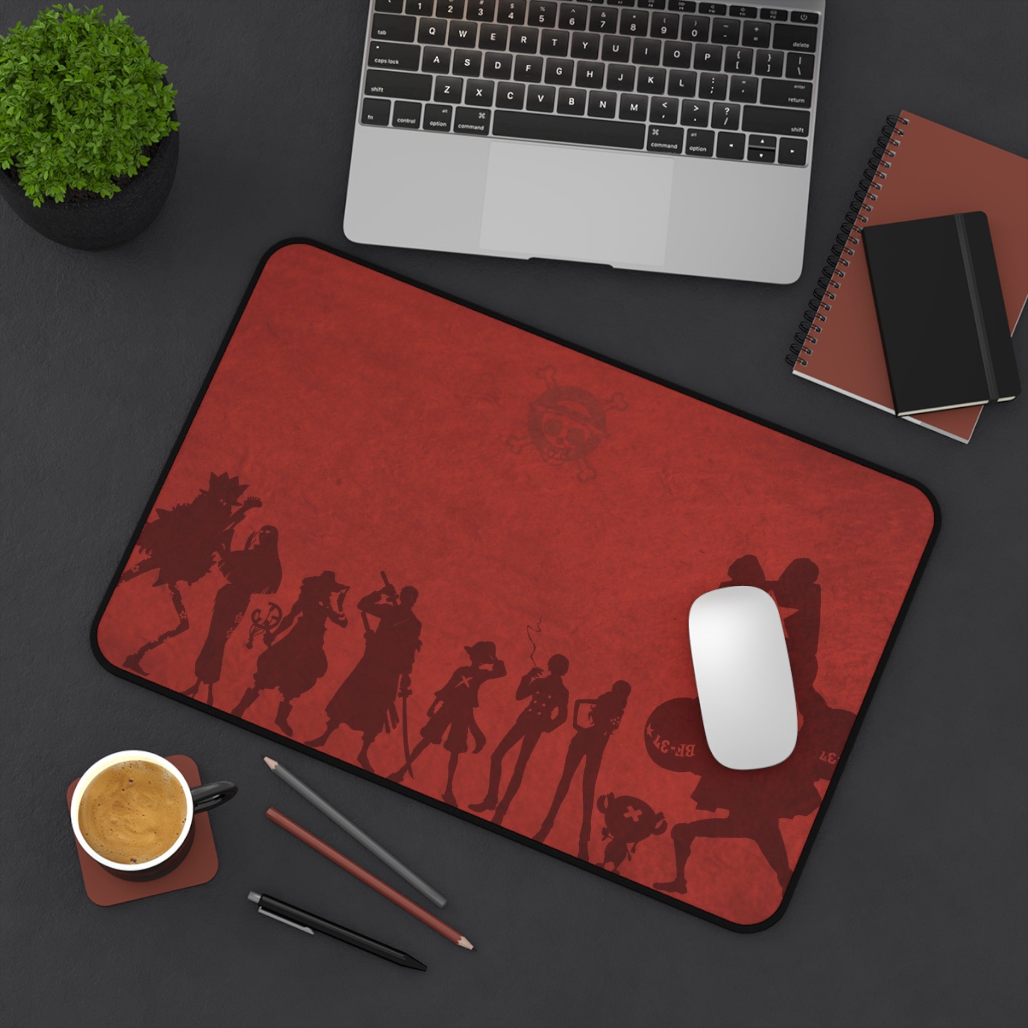 Desk Mat - Stylish Luffy's Crew Design