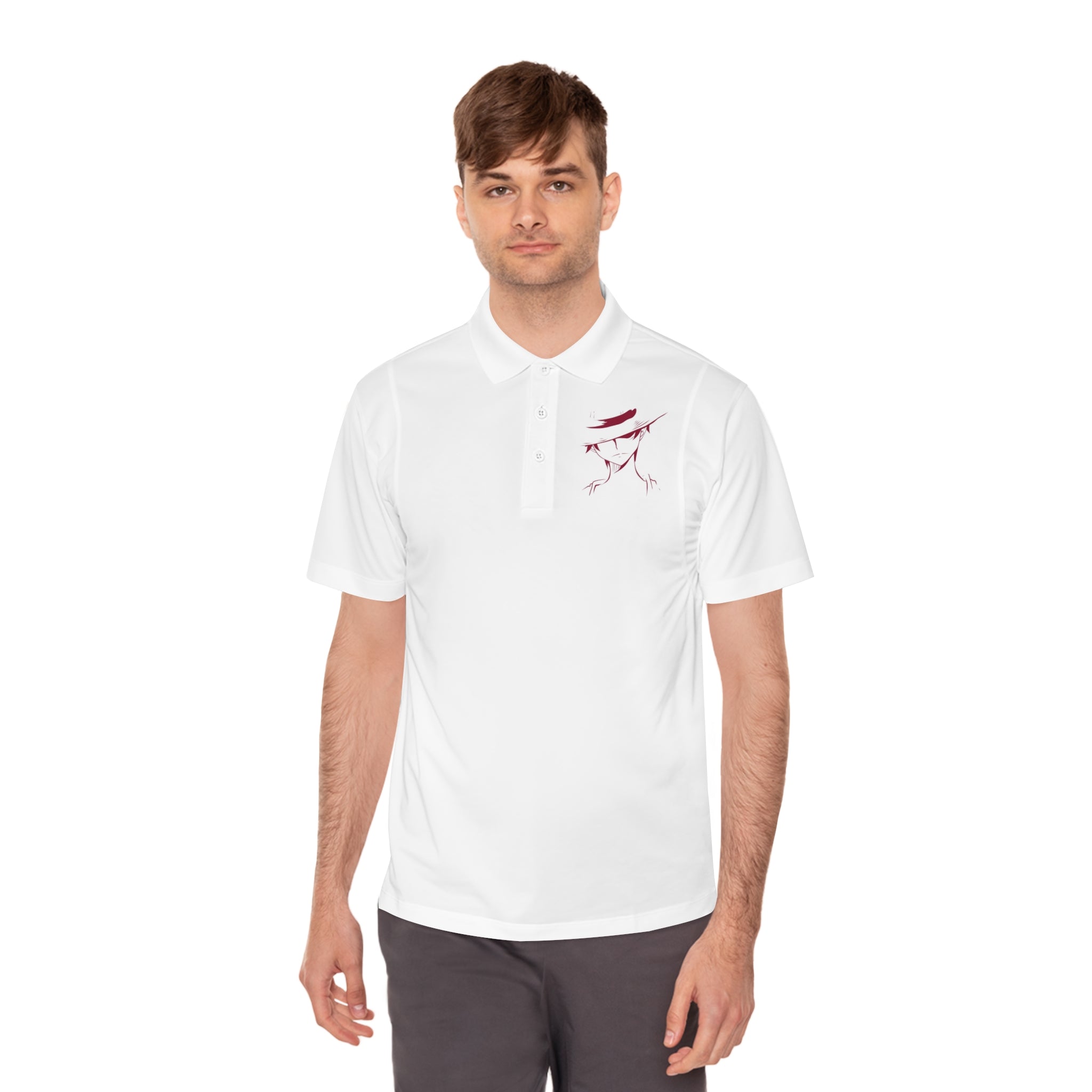 Sport Polo Shirt - Luffy Design