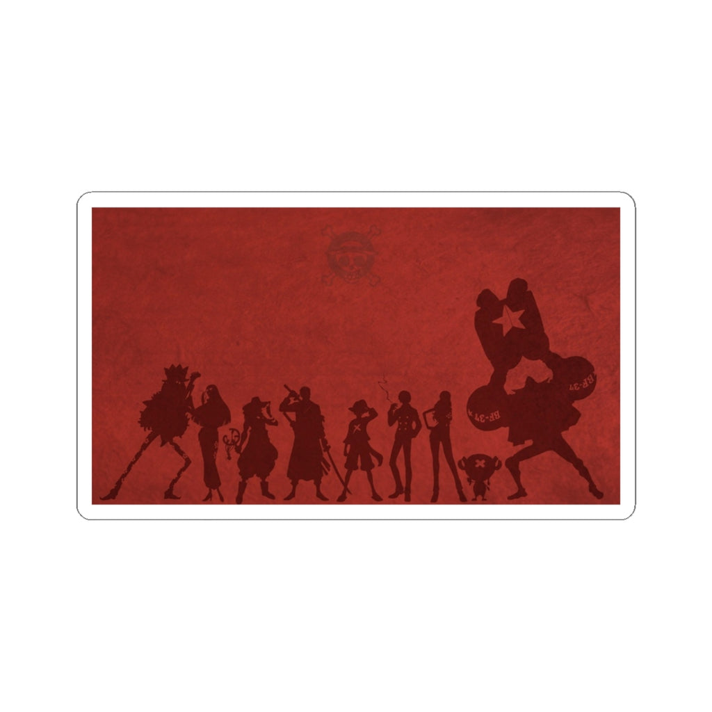 Special Kiss-Cut Stickers - One Piece Sticker Design